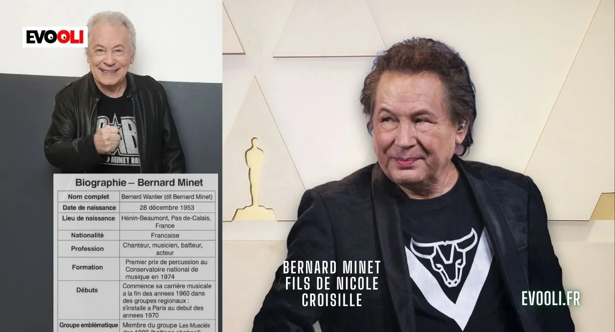Bernard Minet fils de Nicole Croisille